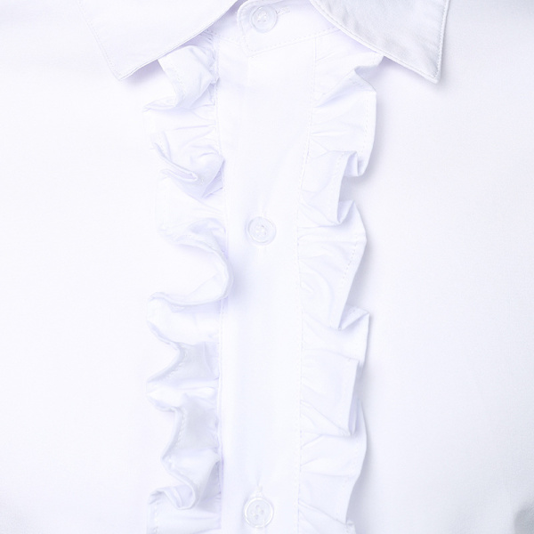 Miesten Tuxedo-paidat Slim Fit Rypytetty Hää- ja Illallinen Yläosat white M