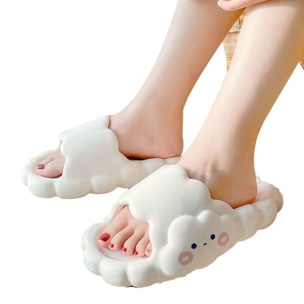 Naisten rantakävelytossut Beach Cloud white 36-37