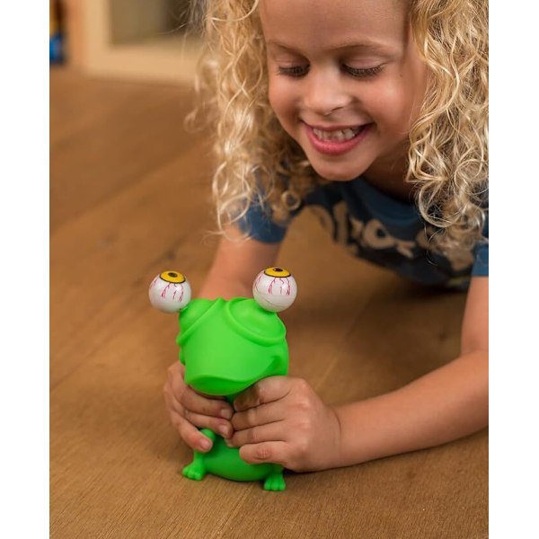 Flippy Frog Squishy Ögon-Poppande, Klämma Fidget Leksak Stressavlastning frog