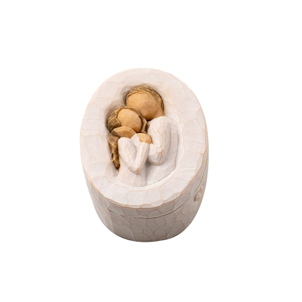 Willow Tree Vänlighetsask Oval couple box