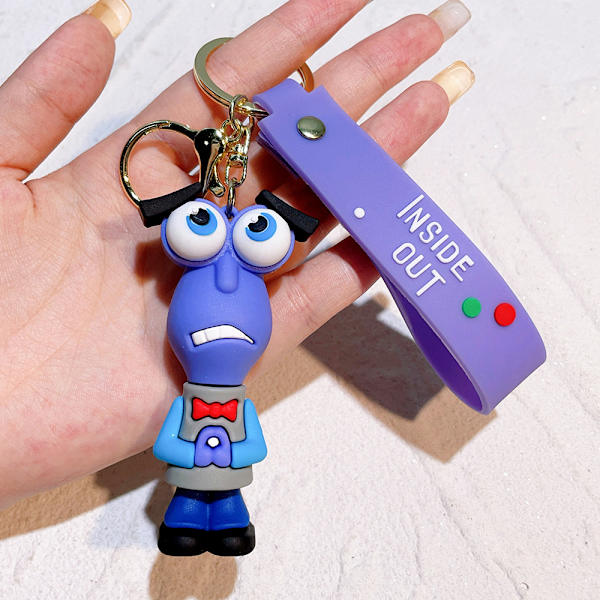 Inside Out 2 Fidget Figur Nyckelring navy blue