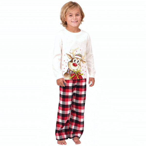 Familjejulpyjamas Matchande Set Julpyjamas Set Kids 10T