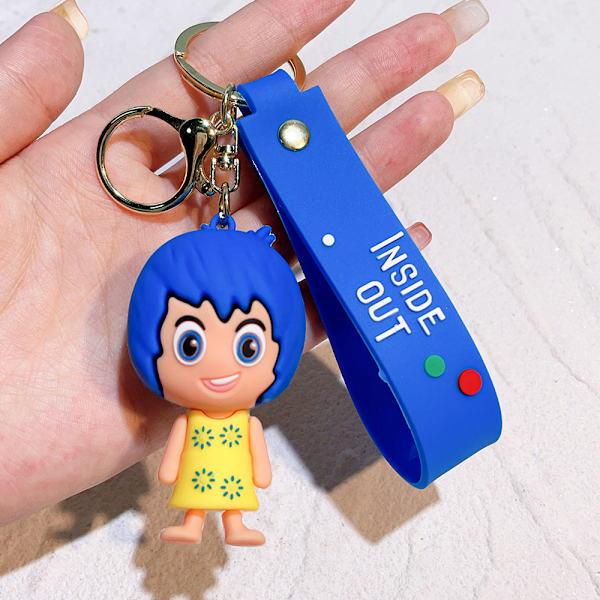 Inside Out 2 Fidget Figur Nyckelring yellow