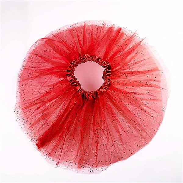 Naisten Tullehame Tutu 50-luvun Rockabilly Alushame Balletti Tutu Tanssimekko Karnevaaliasu Red