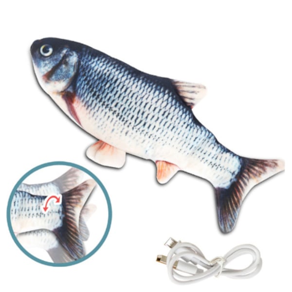 Kissan ja Koiran Leikkikalakalat USB-Lataus Sähköinen Liikkuva Simuloitu Kala fish3