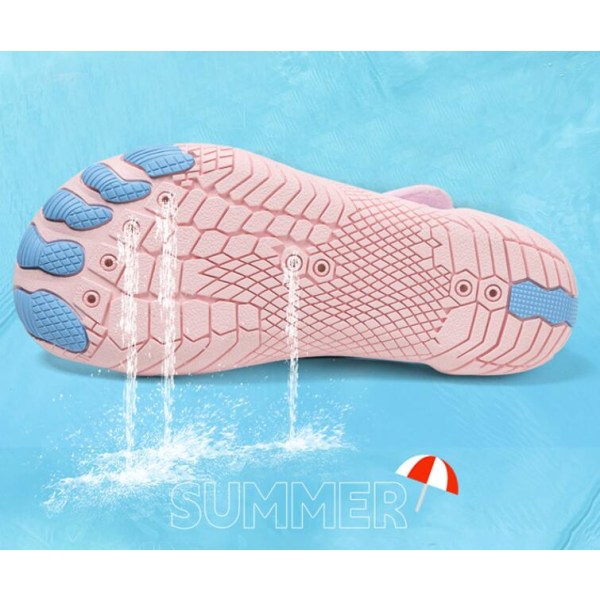 Vattenskor för barn,Lättviktspool simning Beach Sport Aqua Skor Pink 28