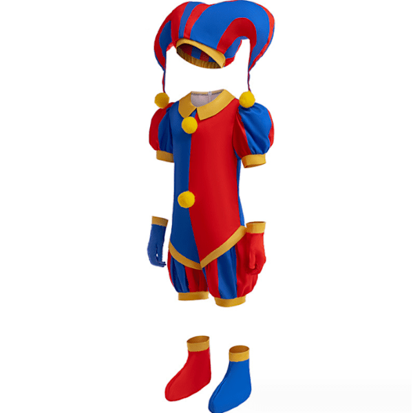 Barnens Cirkusdräkt Cosplay Jumpsuit Kostym 150