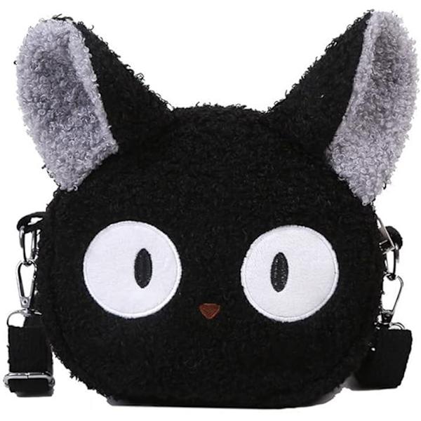 Sööt Kissan Käsilaukku, Kawaii Kissan Pehmoinen Anime-Olkalaukku, Kissan Pehmeä Käsilaukku