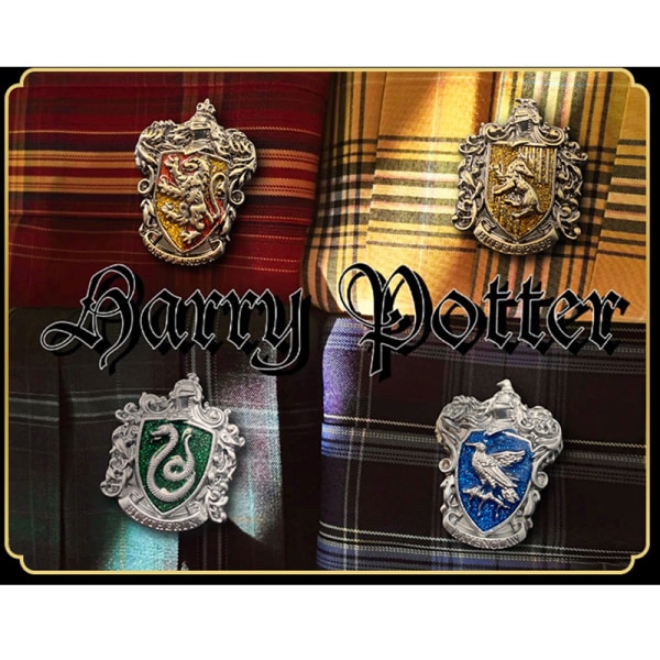 Harries Potters Brosch Hogwarts Academy Klädtillbehör Hogwarts