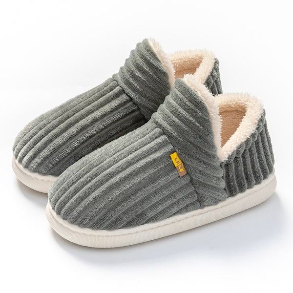 Sklisikre Myke Hjemmesko Unisex Sky Slippers Kvinner Menn grey 44-45