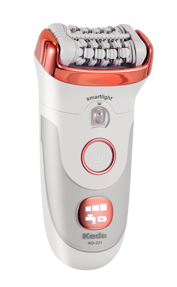Braun Silk-épil 9-720 Epilator med barberhode og trimmerhode, MicroGrip-pinsett og høyfrekvent massasje