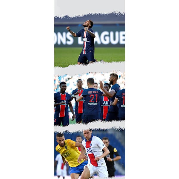 1. Neymar Jr Fodboldtrøjesæt NO.10, Størrelse M M
