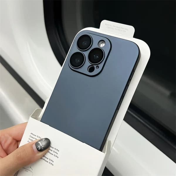 Mobilskal för iPhone 11 Pro, Stöttåligt, TPU, Mörkblått Dark Blue For iphone 11Pro
