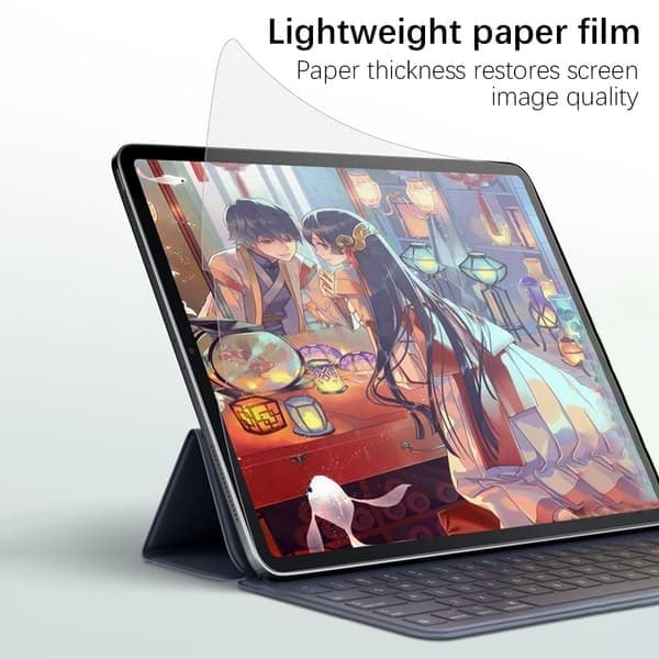 Pappersliknande skärmskydd kompatibelt med iPad Pro 13 11 M4 M2 12.9 Air 5 4 Skärmskydd kompatibelt med iPad 10 9 9:e 10:e, 7:e 8:e 9:e 10.2 7th 8th 9th 10.2