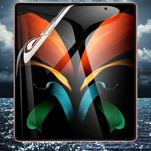 Matt skjermbeskytter for Samsung W20, matt bakside og sider Matte-Back and Side For Samsung W20