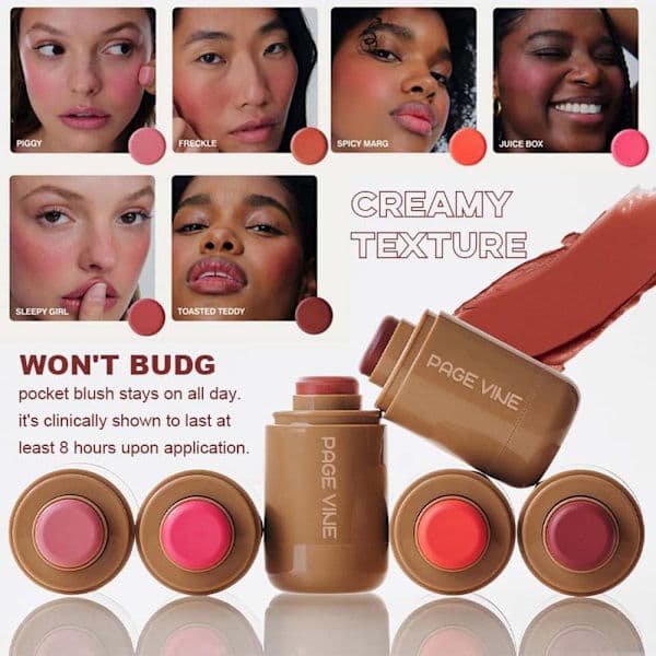 Rhode Pocket Blush 5.1g Kremblush Sminke Toasted Teddy toasted teddy