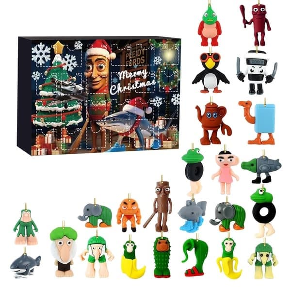 Brainrot Adventskalender, 24 dagar med överraskningar, Årets coolaste kalender, Total Brainrot Mode