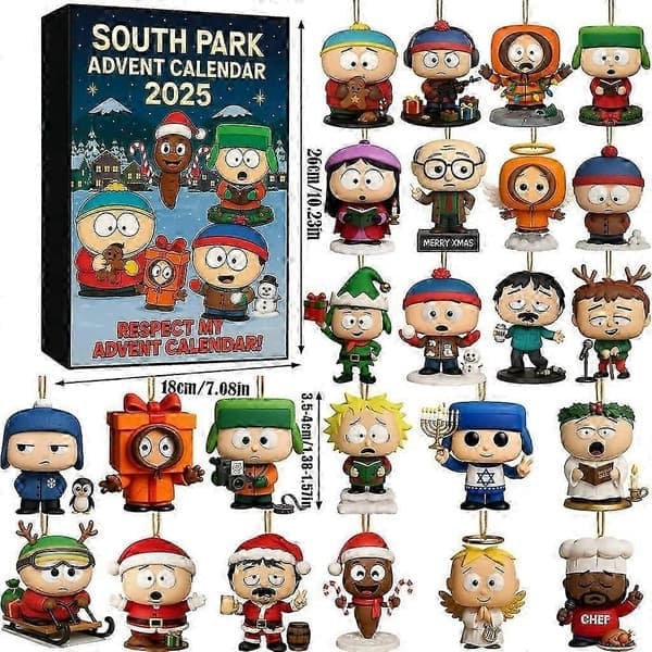 South Park Julekalender 2025 South Park Julekalender Blind Box