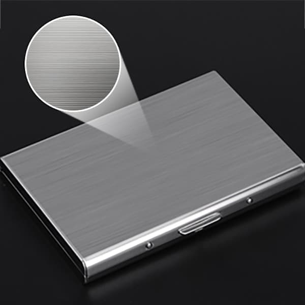 RFID-kortholder med 6 kortpladser, guld Gold Gold