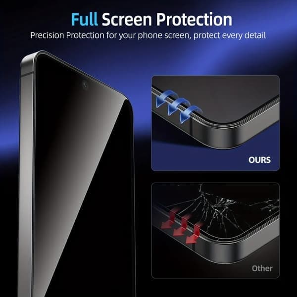 Hydrogel-skärmskydd för Samsung Galaxy S9, insynsskydd Galaxy S9 Anti Peeping