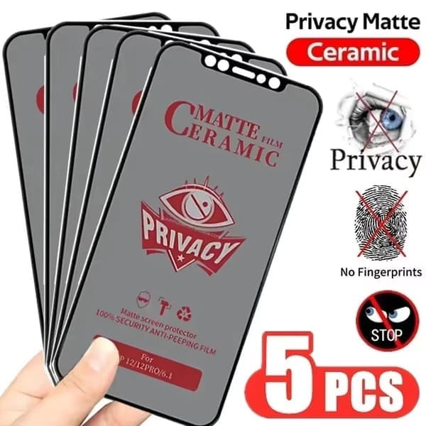 Skjermbeskytter for iPhone 11 Pro Max, personvern, matt, 1 stk. For iPhone 11Pro Max 1PCS