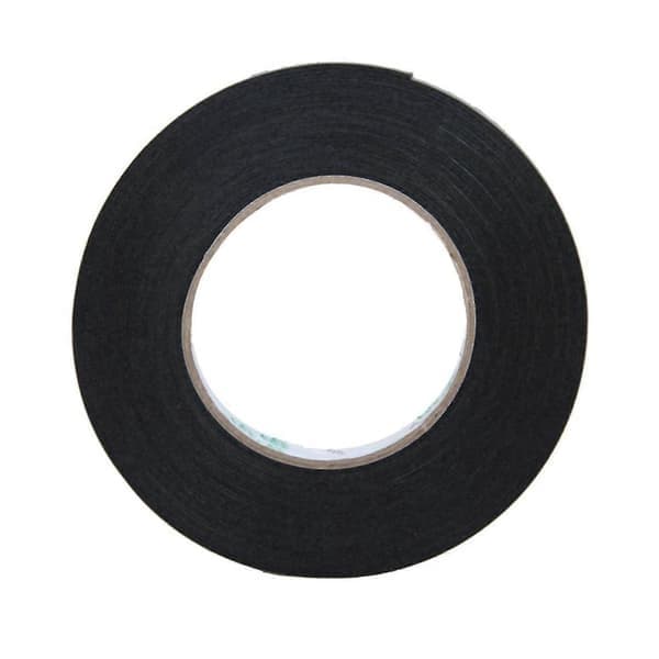 2x Multifunksjonell Svart Svamp Skum Dobbeltsidig Tape (20mmx10m)
