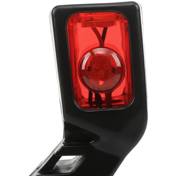 Sæt med 2 LED sidemarkeringslygter 12V/24V Chassis Montering til Lastbiler og Tippvogne, Rød/Hvid/Orange
