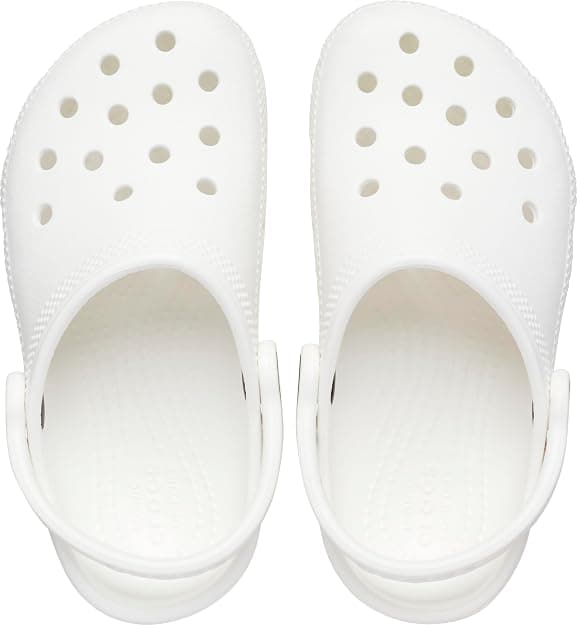 Crocs Klassiske Barnesko med Hull white M11