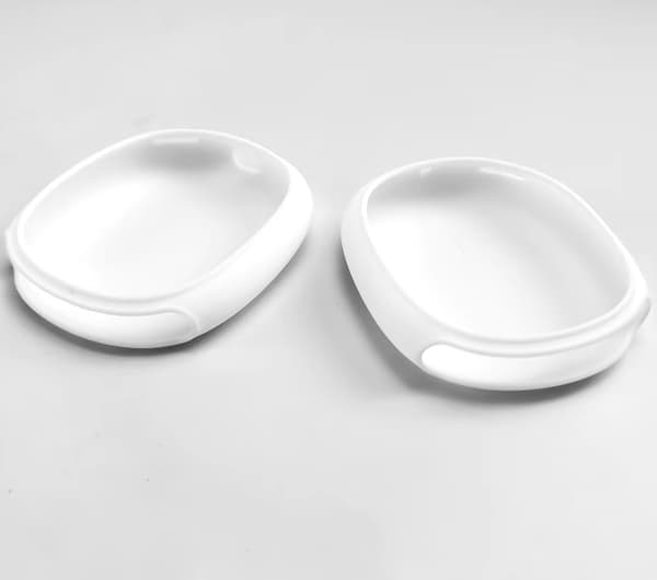 4-delat skyddsfodral i silikon för AirPods Max, vit White