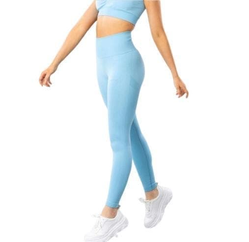 Gule sømløse tights leggings Gymshout M Gul Medium, Gul, Gul Medium yellow Gul Medium