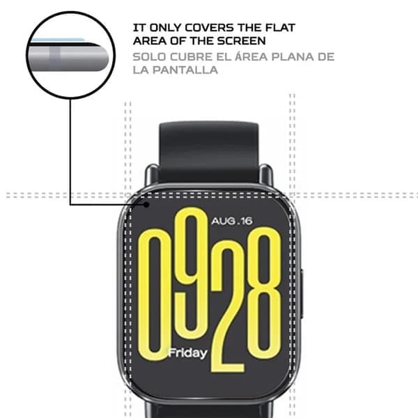 Karkaistu lasinen näytönsuoja Xiaomi Redmi Watch 5 Active -kellolle, 1 kpl 1Pcs Redmi Watch 5 Active