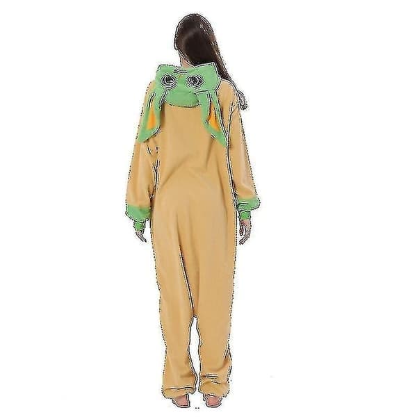 Pyjamas Badekåper Voksen Unisex Jumpsuits Hjemmeklær Pyjamas H V, Størrelse L l