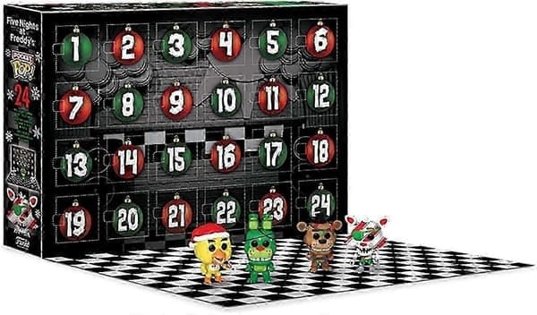 Adventskalender: Five Nights at Freddy's (FNAF) Minifigurer, Mystery Blind Box, Presentidé