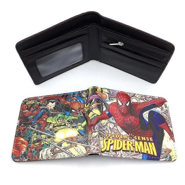 Marvel Spider-Man lompakko lasten kolikkokukkaro sarjakuvakorttikotelo