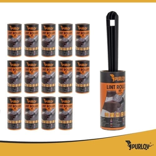 Klädroller / Luddrulle, 15-pack
