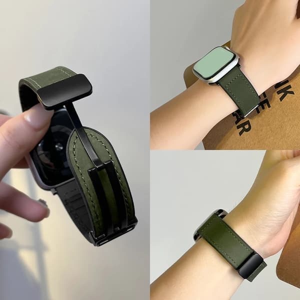 Silikone urrem til Apple Watch Series 10-11 42mm, Grå Grey Series10-11 42mm