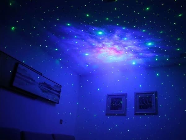 Romprojektor Astronaut, Laser LED med Fjernkontroll