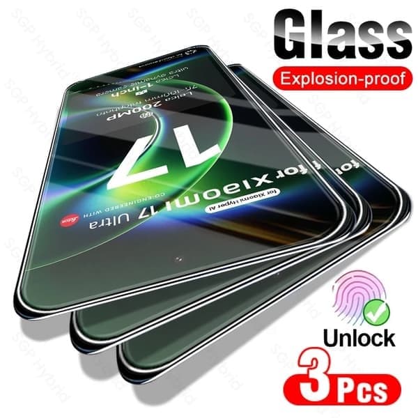 Skjermbeskytter for Xiaomi 17, 3 deler 3Pieces For Xiaomi 17