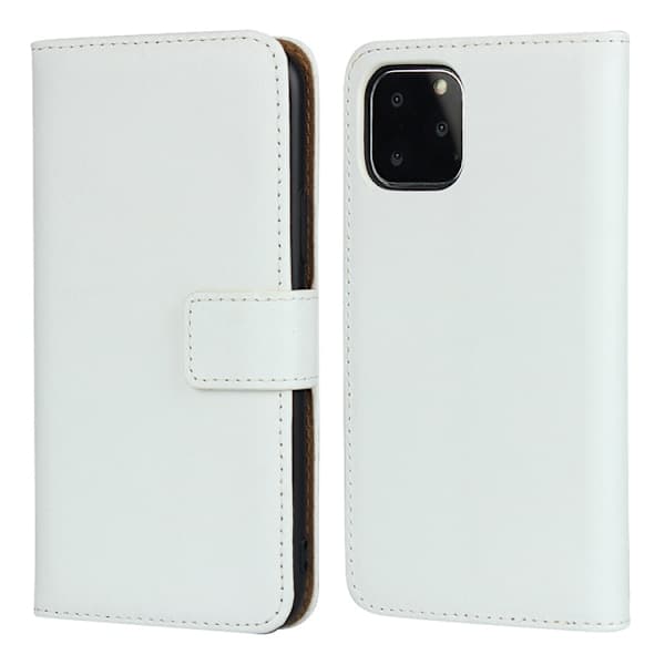 Wallet Case til iPhone 12/12 Pro/12 Pro Max/12 Mini/SE 2020/2022/3 – Hvidt læder flip cover, kortholder stand case 12 Pro Max white 12 Pro Max
