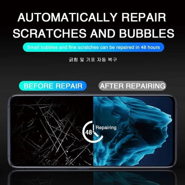 Hydrogel-skjermbeskytter for Samsung Galaxy A34 5G, 3 deler A34 5G 3 Pieces