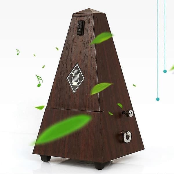 Mekanisk metronom retro musiktimer musikinstrument universell precisionsrytm för gitarr Guzh