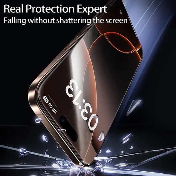 Skjermbeskytter i herdet glass for iPhone X, 1 stk. iPhone X 1Pcs