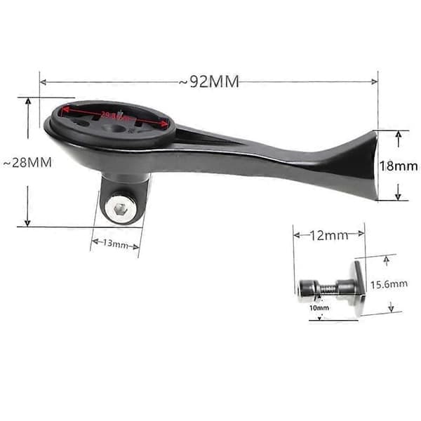 For SL7 Stem Garmin Bryton Mount Holder Sykkelcomputer Kamera Stem Forlengelsesstøtteholder