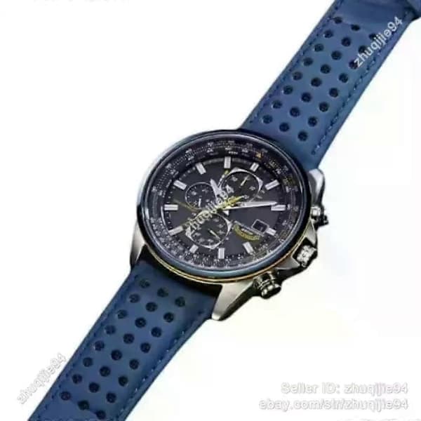 【14 år】NY Luksus CITIZEN Blue Angels Eco-Drive Ur, Herreur Verdens Kronograf