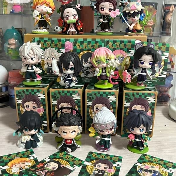 Demon Slayer Blind Box Samleleke - A 6 stk A 6 pc