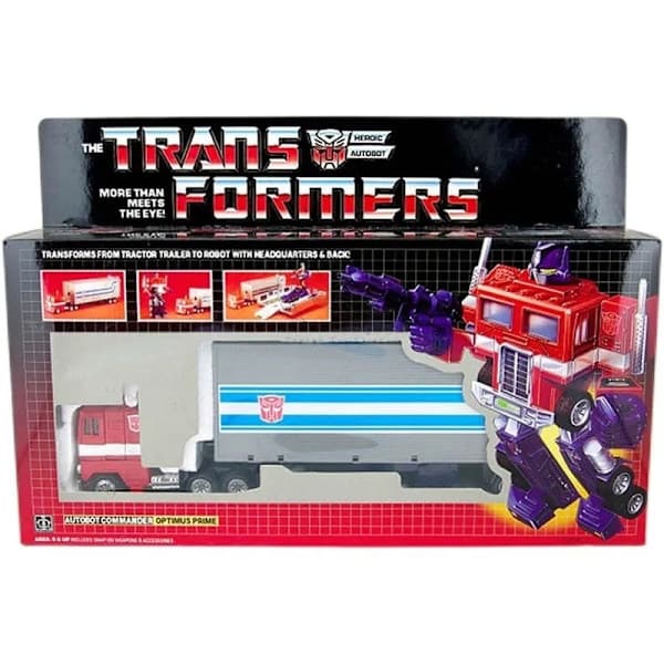 G1 84-86 KO Optimus Prime Actionfigur - Amerikansk version Transformers leksak för samlare och presenter Optimus Prime