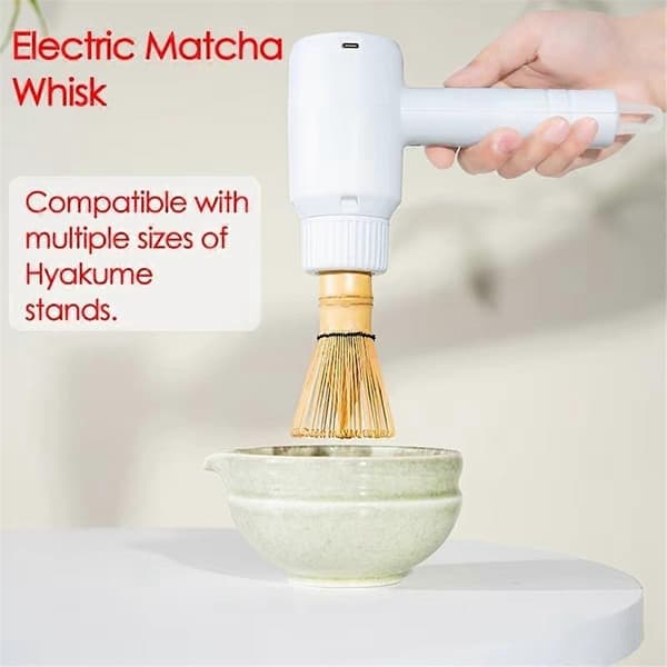 Elektrisk Matcha-visp for hjemmebruk, drikkebutikk og DIY te-laging