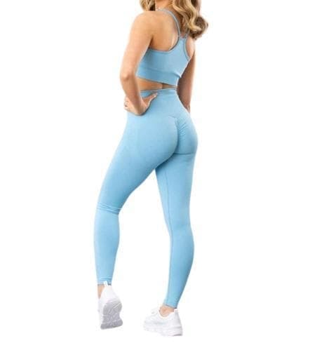 Gula sömlösa tights leggings Gymshout M Gul Medium, Gul, Gul Medium yellow Gul Medium