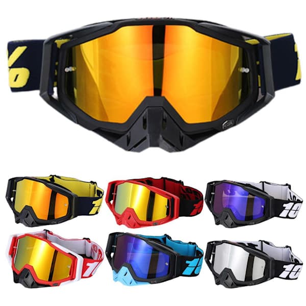 Maastolasit Motocross-lasit Moottoripyöräaurinkolasit Hiihtomaski Mönkijän Tuulenpitävä Suoja Y5 Tyyli 2 1kpl Style 2 1pc