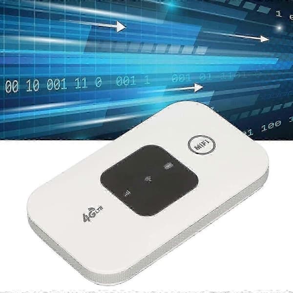4G LTE Bärbar Internet Hotspot, Trådlös Wi-Fi Router, Stöder 8 till 10 Användare, 4G Trådlös Router